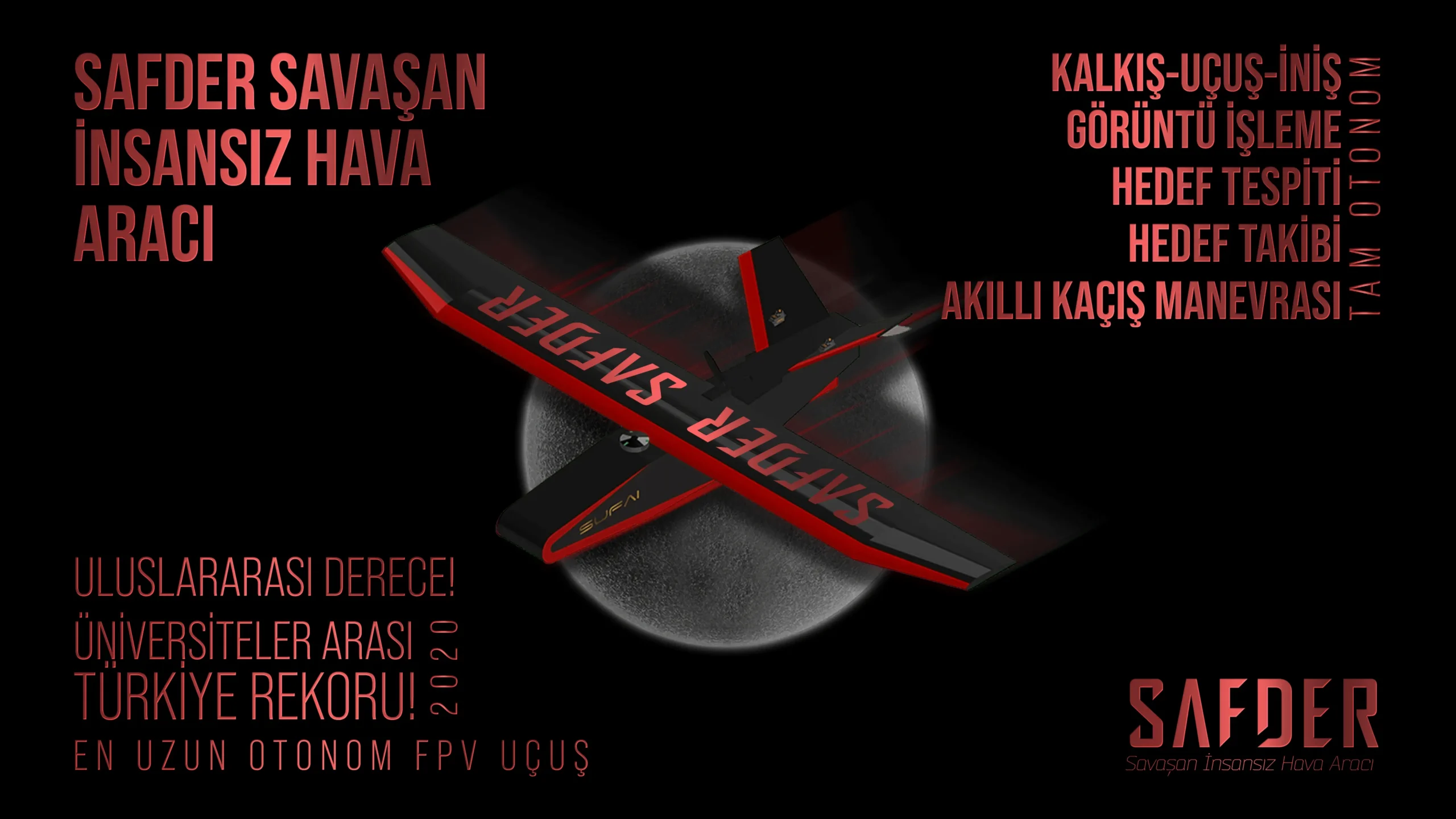 SAFDER Savaşan İnsansız Hava Aracı