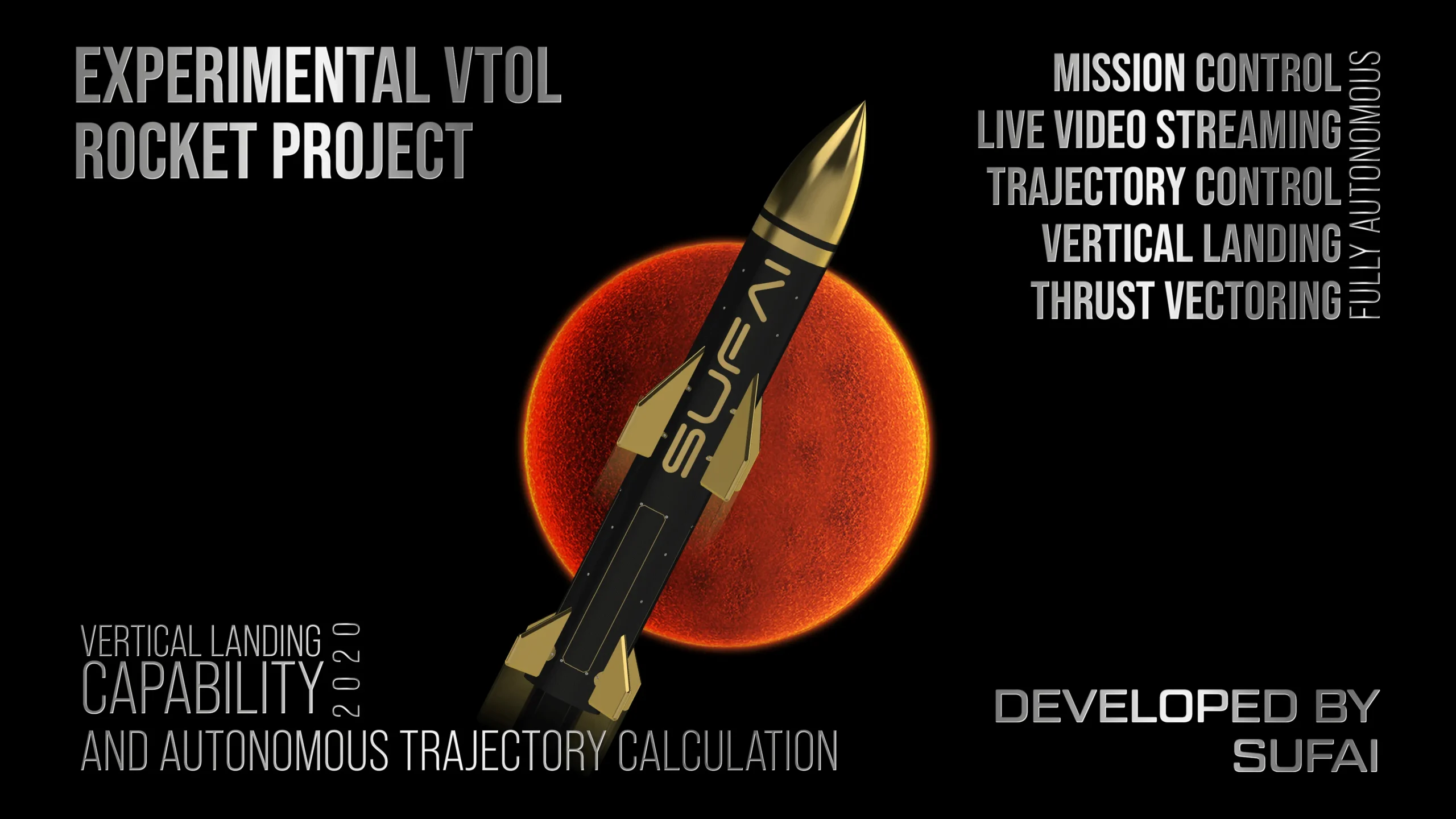 Experimental VTOL Rocket Project