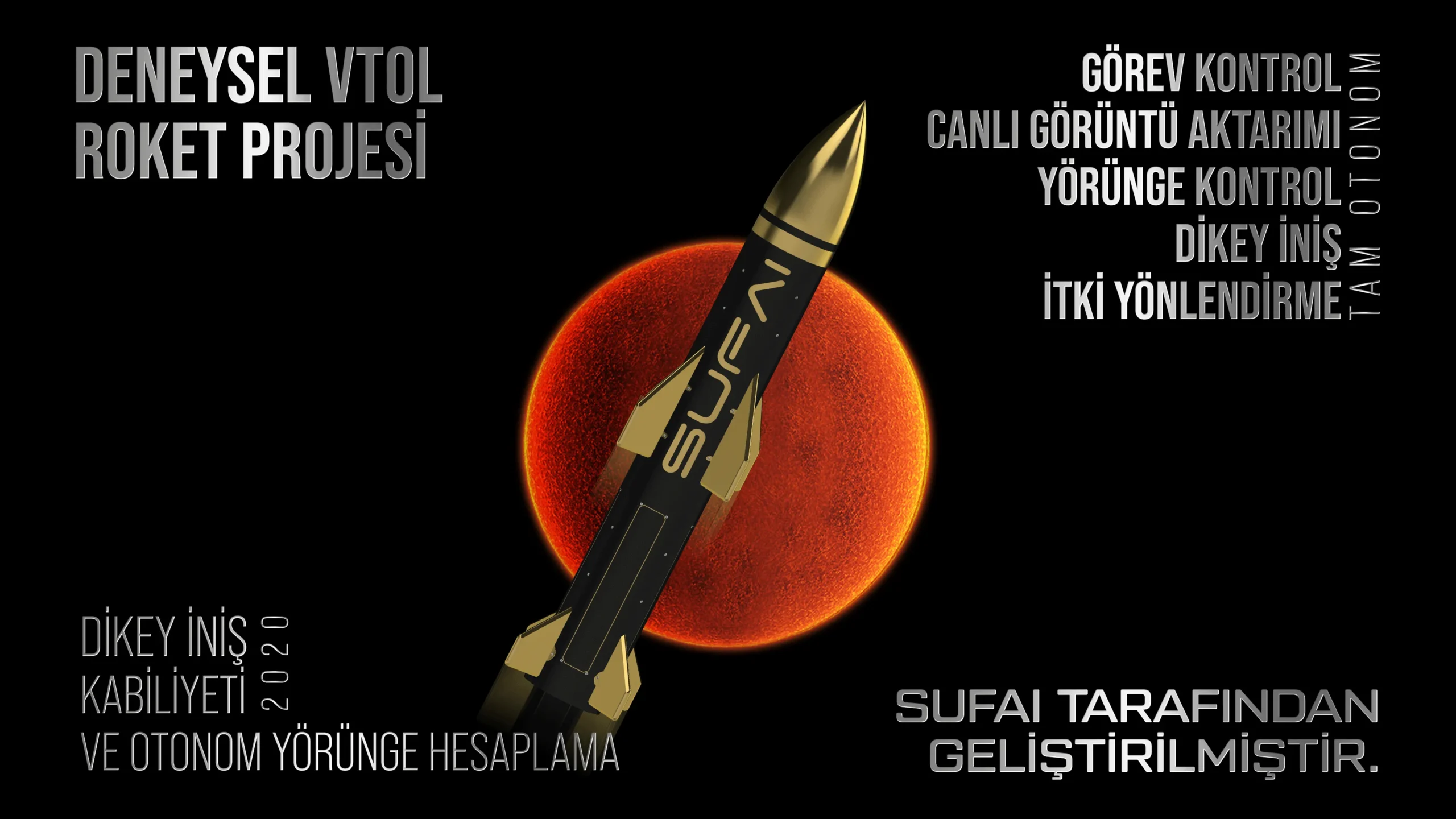 Deneysel VTOL Roket Projesi